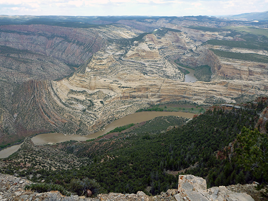 View from Harper's Corner in Dinosaur National Monument