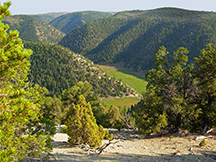 Main Canyon in the East Tavaputs Plateau